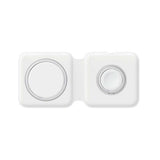 Apple Cargador doble MagSafe inalámbrico Blanco - MHXF3ZM/A