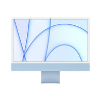 Apple iMac 24" 4,5K Chip M1 | 8GB RAM | 256GB SSD | GPU 7 núcleos | Azul - MJV93Y/A