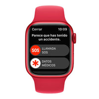 Apple Watch Series 8 GPS 45mm Caja Aluminio (PRODUCT)RED Correa deportiva (PRODUCT)RED - MNP43TY/A