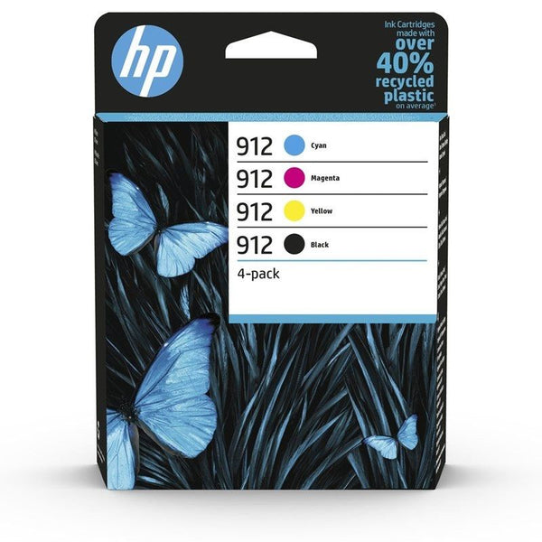 Multipack Cartuchos Hp 912 (Negro - Cian - Magenta - Amarillo) Original