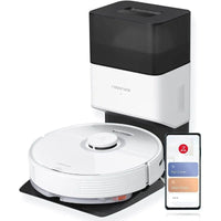 Robot Aspirador Roborock Q7 Max Plus - Wifi - Friegasuelos Blanco Con Base Inteligente