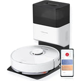 Robot Aspirador Roborock Q7 Max Plus - Wifi - Friegasuelos Blanco Con Base Inteligente