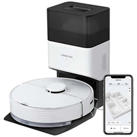 Robot Aspirador Roborock Q7 Plus - Wifi - Friegasuelos Blanco Con Base Inteligente