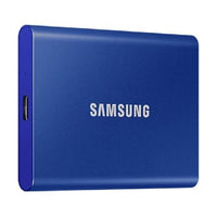 Samsung T7 Disco Duro SSD PCIe NVMe USB 3.2 500GB Azul