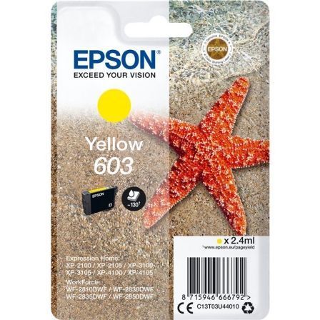 Epson 603 Amarillo Original