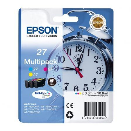 Epson Multipack 27 3 Colores - Amarillo / Cian / Magenta Original