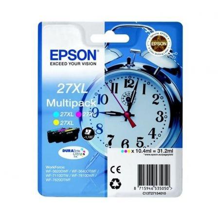 Epson Multipack 27 XL - Amarillo / Cian / Magenta Original