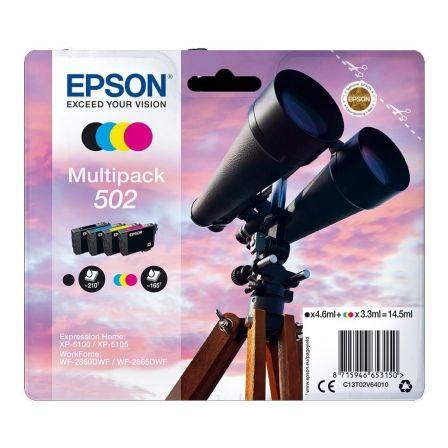 Epson Multipack 502 - Negro /Cian / Magenta / Amarillo Original