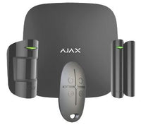 Kit Básico de Alarma Ajax Negra (Central - Mando - Sensor Puerta - Sensor Pir) - CSYSTEM REINOSA