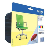 Multipack 4 Cartuchos Brother Lc229XL/Lc225XL - Negro - Cian - Magenta - Amarillo Original