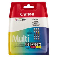Multipack Canon Cli-526 - Cian - Magenta - Amarillo Original