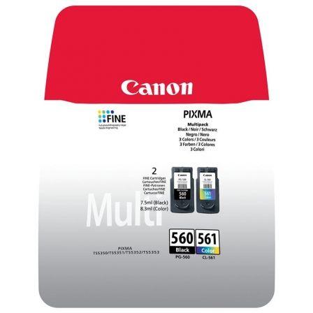 Multipack Canon Pg-560 Negro + Cl-561 Color Original