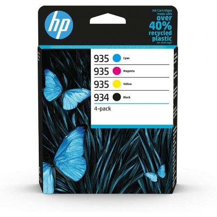 Multipack Cartuchos Hp 934 Negro + Hp 935 Color Original