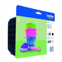 Pack 4 Cartuchos Brother Lc221 - Negro - Cian - Magenta - Amarillo Original