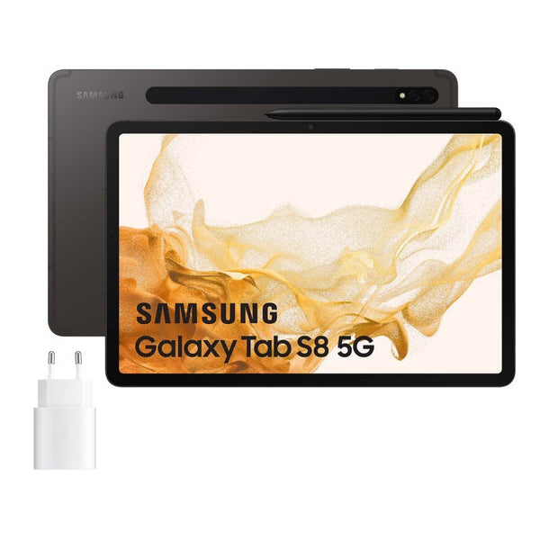 Samsung Galaxy Tab S8 Plus 5G Grafito 12.4" (128GB+8GB)