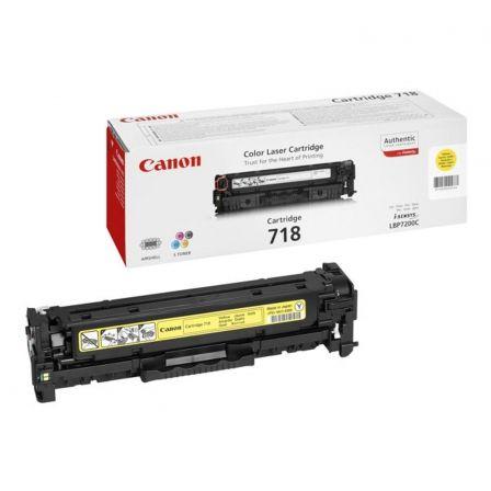 Toner Canon 718 Amarillo Original