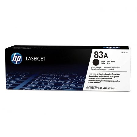 Toner Hp Negro 83A Original